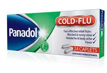 PANADOL COLD AND FLU 24 CAP