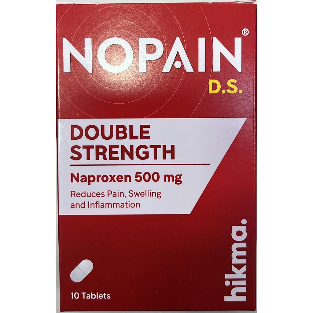 NOPAIN D.S 500 MG TAB 10